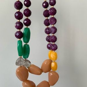 Beaded Anthro necklace